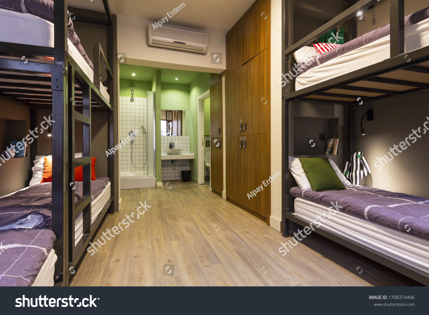 Hostel dorm room in Porto